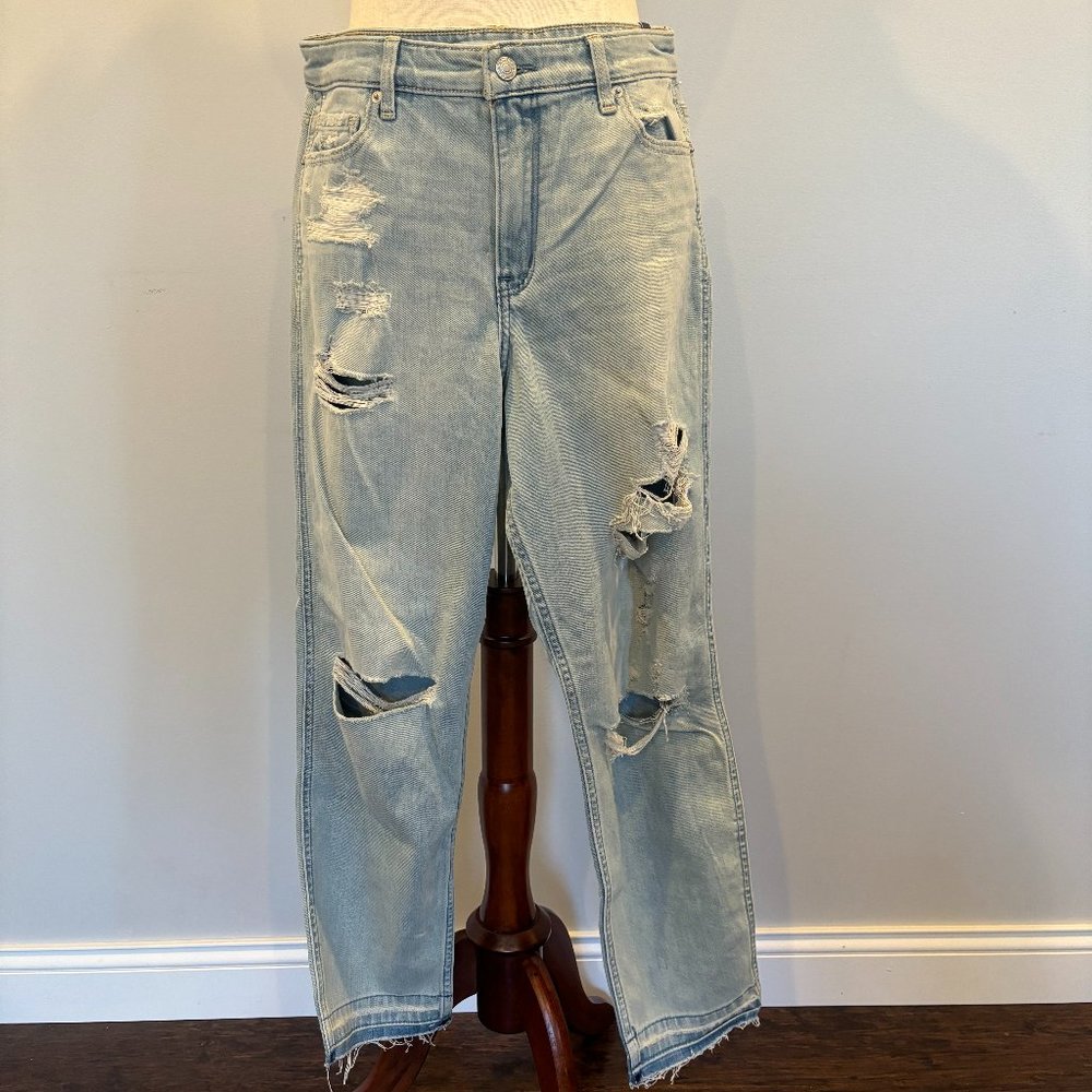 NWT A&F High Rise Girlfriend Jean